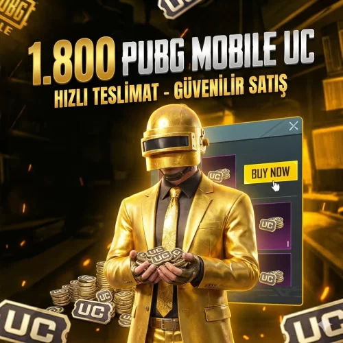 PUBG Mobile 1800 UC - Hızlı Yükleme